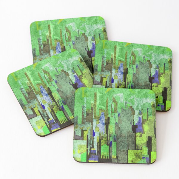 Item preview, Abstract city center designed and sold by kinpirks.