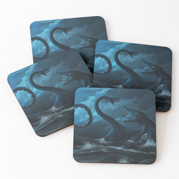 Item preview, Retro Palaeo Seascape designed and sold by MarkWitton.
