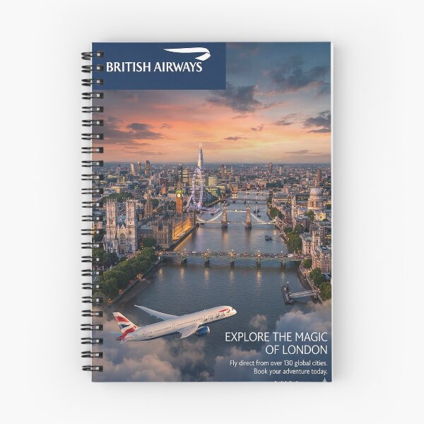 Item preview, British Airways Above The London Skyline designed and sold by Skyframe Aviation.