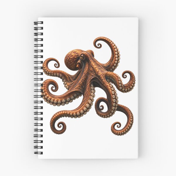 Item preview, Copper Kraken Rising designed and sold by Kimberly Palmer.