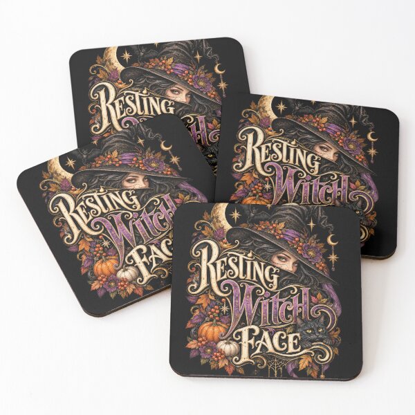 Item preview, Resting Witch Face designed and sold by Claudia Bartoli-McKinney.