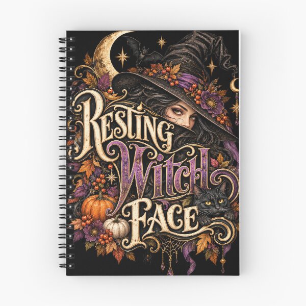 Item preview, Resting Witch Face designed and sold by Claudia Bartoli-McKinney.