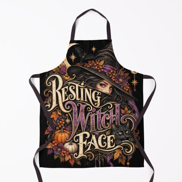 Item preview, Resting Witch Face designed and sold by Claudia Bartoli-McKinney.