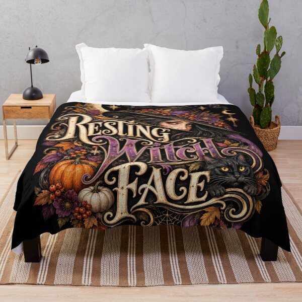 Item preview, Resting Witch Face designed and sold by Claudia Bartoli-McKinney.
