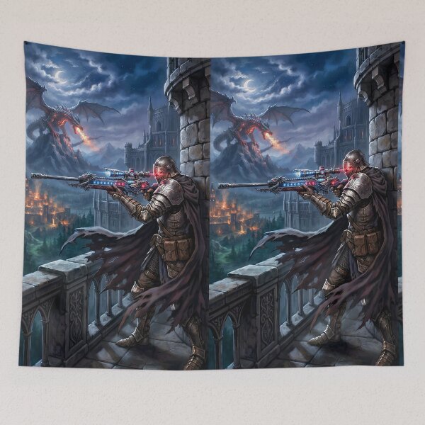 Item preview, sniper unit captain knight (no border) designed and sold by Crimsonmerchant.