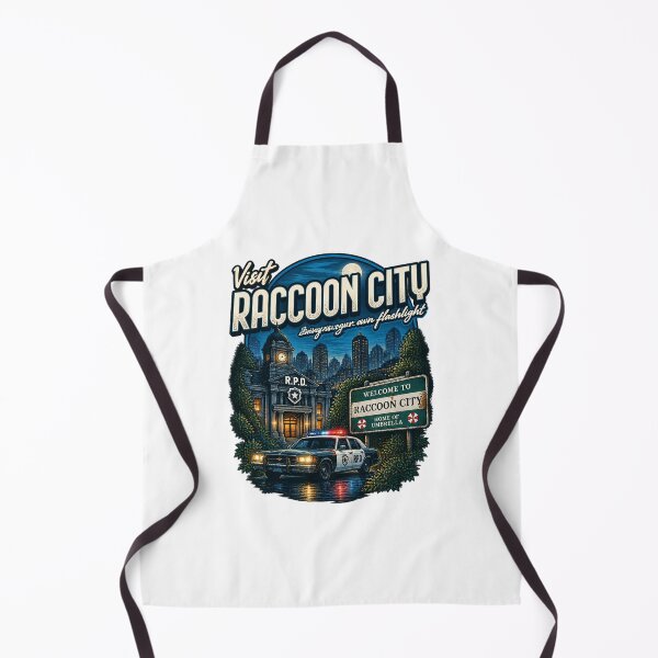 Item preview, Visit Raccoon City Vintage Style Travel Poster Design designed and sold by Fr0stShop.