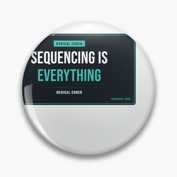 Item preview, Sequencing Is Everything Medical Coder designed and sold by SlowMadeShelf.