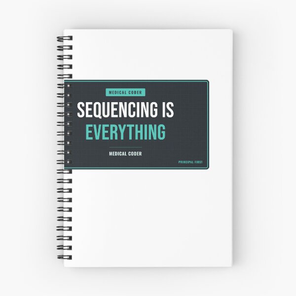 Item preview, Sequencing Is Everything Medical Coder designed and sold by SlowMadeShelf.
