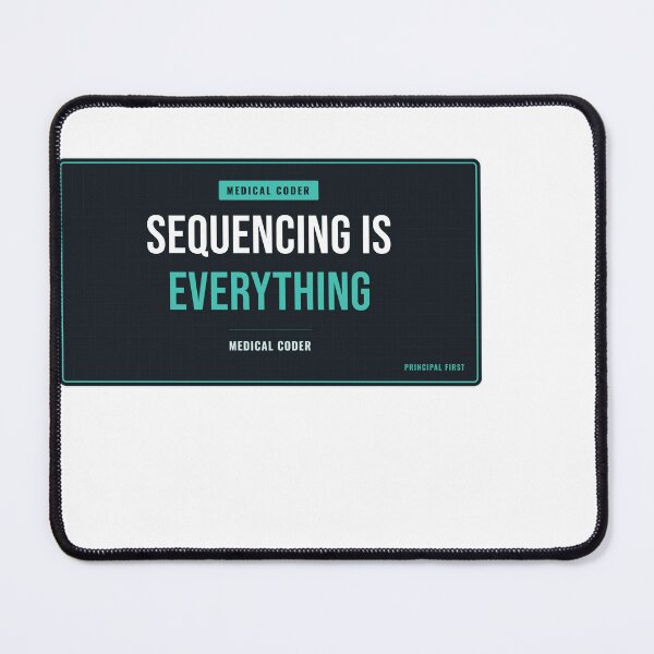 Item preview, Sequencing Is Everything Medical Coder designed and sold by SlowMadeShelf.