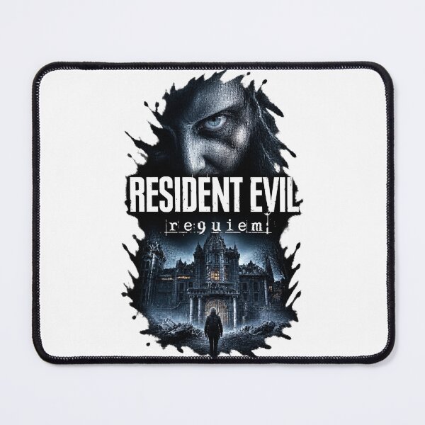 Item preview, Vintage Resident Evil Requiem Inspired Retro Horror Gaming Design designed and sold by Fr0stShop.
