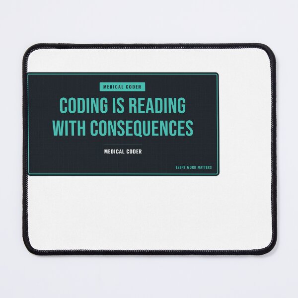 Item preview, Coding Is Reading With Consequences Medical Coder designed and sold by SlowMadeShelf.