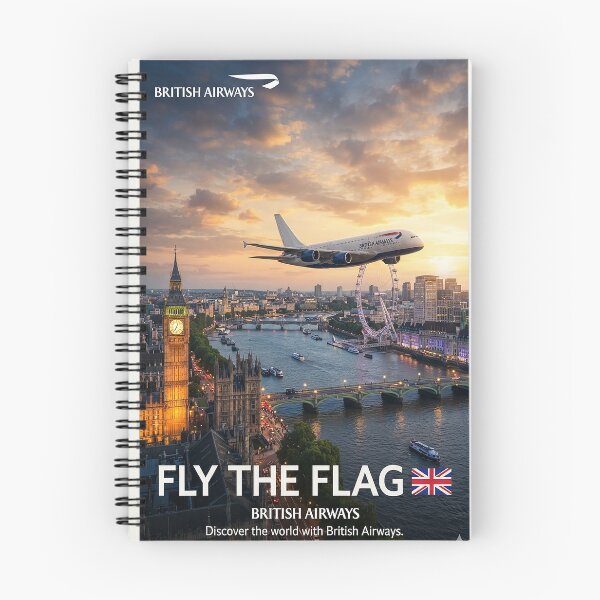 Item preview, British Airways Flying Over London designed and sold by Skyframe Aviation.
