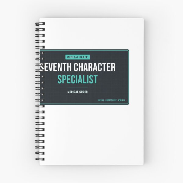 Item preview, Seventh Character Specialist Medical Coder designed and sold by SlowMadeShelf.