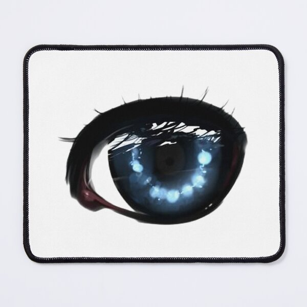 Item preview, Electric Vision Cyberpunk Neon Blue Eye Design designed and sold by Ainemely.