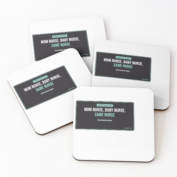 Item preview, Mom Nurse, Baby Nurse, Same Nurse Postpartum Nurse designed and sold by SlowMadeShelf.