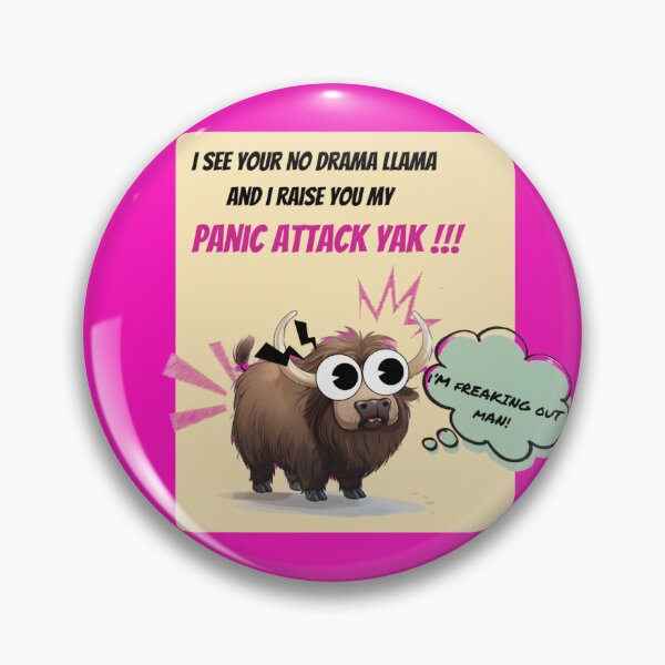 Item preview, Panic Attack Yak designed and sold by K-Dia.