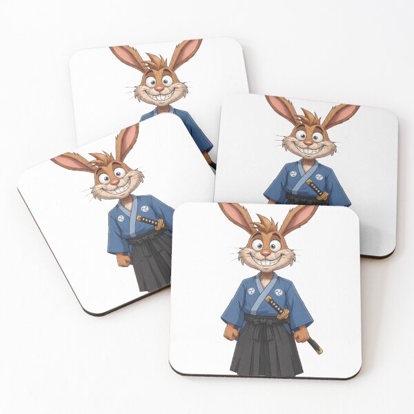 Item preview, Rabbit a Japanese Warrior  designed and sold by Tule2.