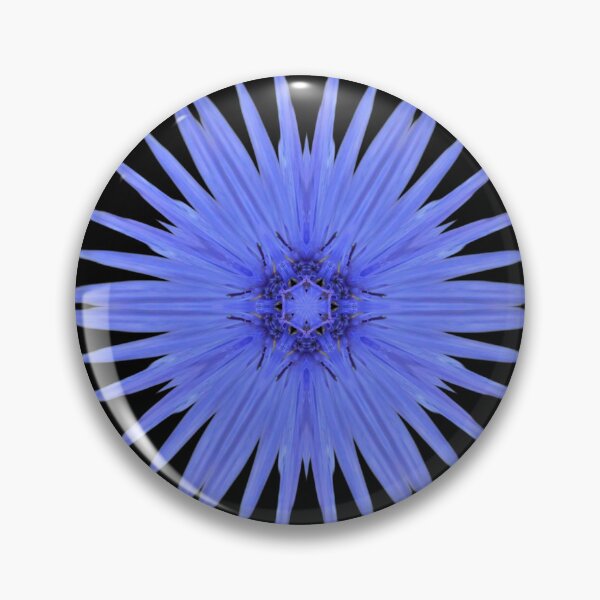 Item preview, Blue Violet Botanical Rosette designed and sold by SilentBloomLab.
