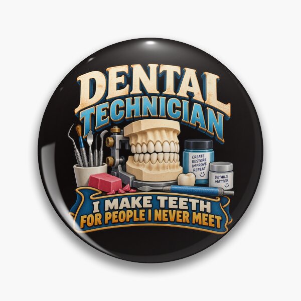 Item preview, Dental Technician – I Make Teeth for People I Never Meet designed and sold by Tadeusz1.