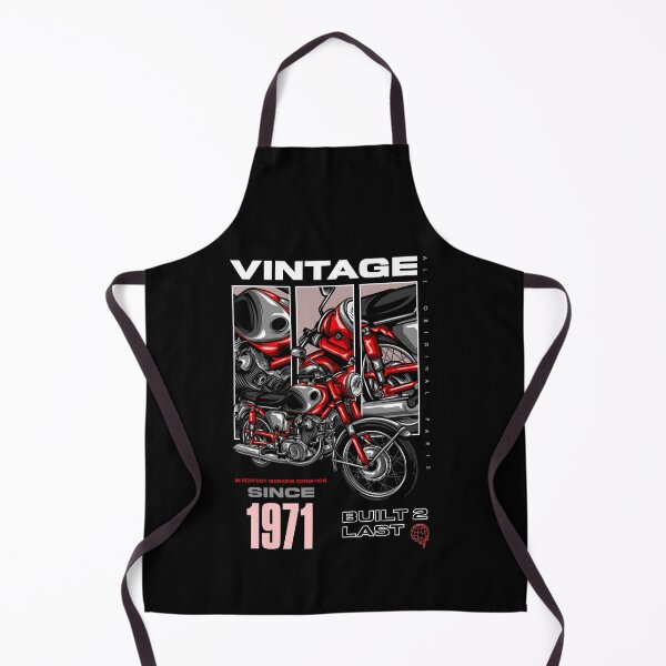 Item preview, Vintage Motorcycle Bikers Motorbike Birthday 1971 designed and sold by JRRTs.