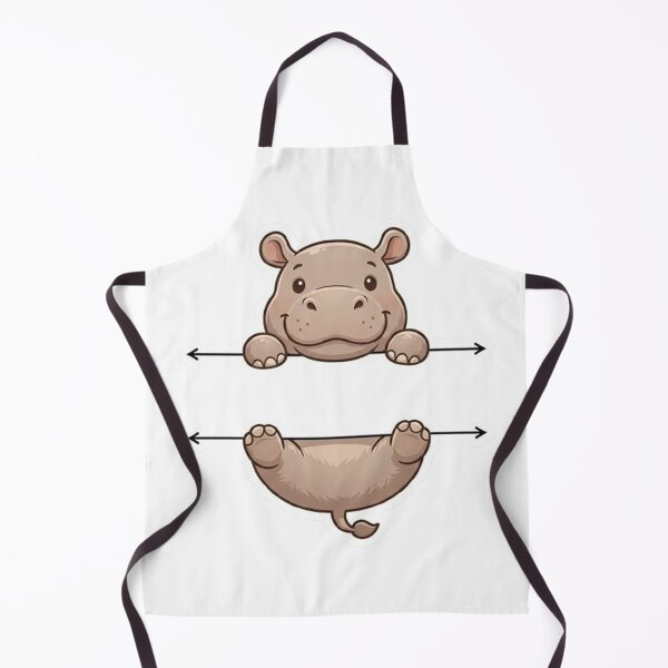 Item preview, Cute Peeking Hippo Name Frame Split Monogram designed and sold by PetalsPaws.