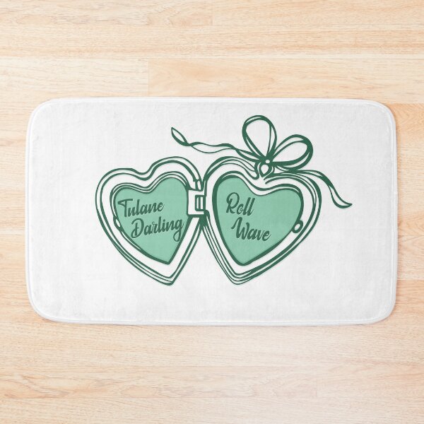 Item preview, Tulane Darling Heart Bow Locket designed and sold by gracecmoh.