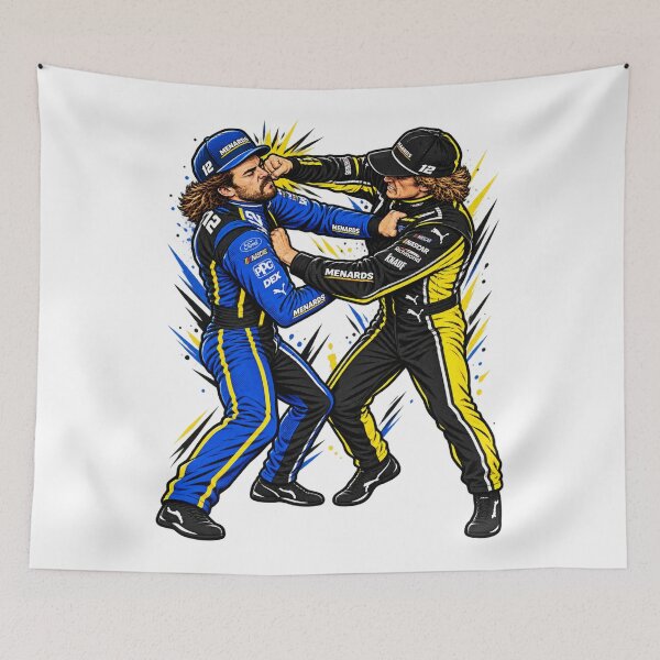 Item preview, Carson Hocevar, Carson Hocevar vs Ryan Blaney designed and sold by bootycatclube.
