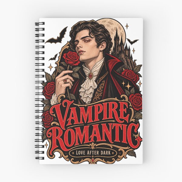 Item preview, Vampire Romantic Gothic Love Vintage Halloween designed and sold by gabicoutodesign.