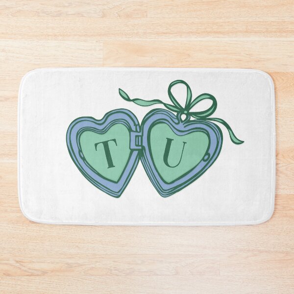 Item preview, Tulane TU Heart Bow Locket designed and sold by gracecmoh.