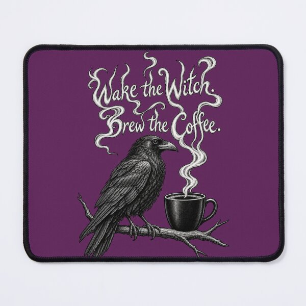 Item preview, Wake the Witch. Brew the Coffee designed and sold by Claudia Bartoli-McKinney.
