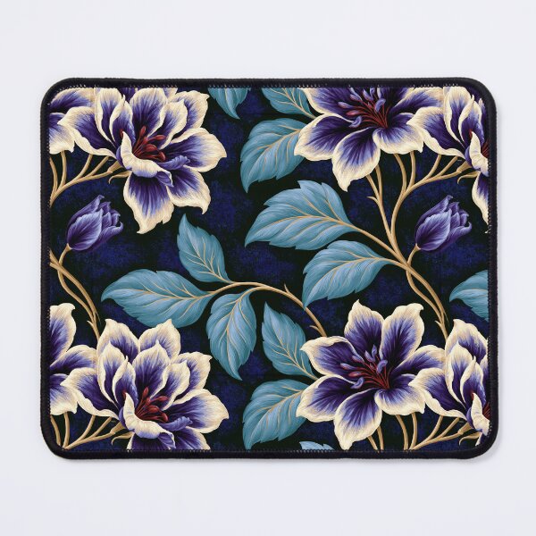 Item preview, Violet and White Florals in Design designed and sold by JaimeLikes.