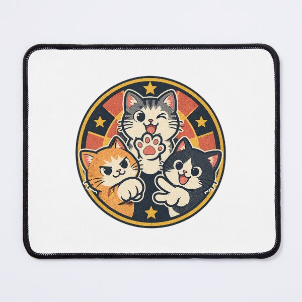Item preview, Funny Cat Playing Rock Paper Scissors Cute and Humorous Design designed and sold by jarosa.