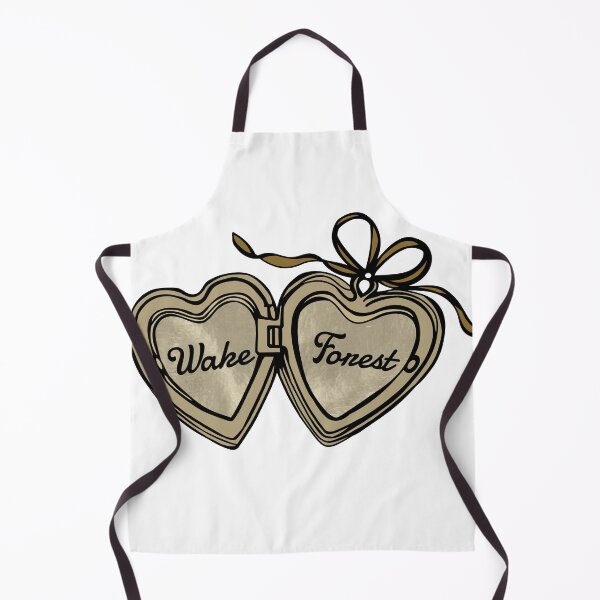 Item preview, Wake Forest Heart Bow Locket designed and sold by gracecmoh.