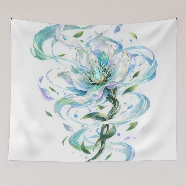 Item preview, Ethereal Flower with Ribbons of Wind designed and sold by Otakunited.