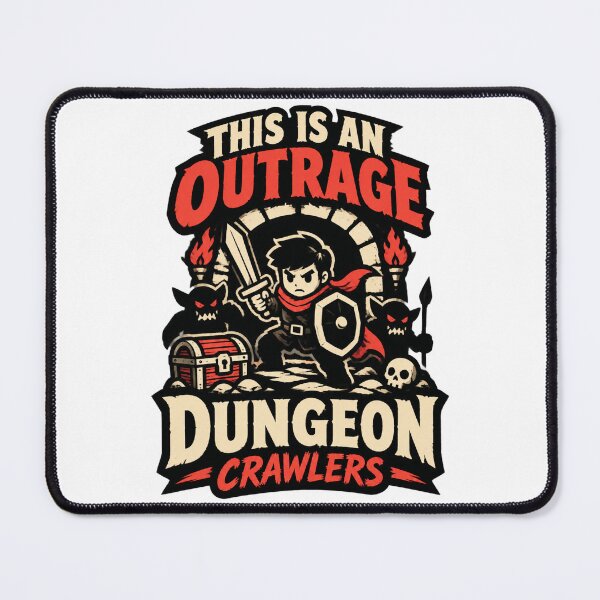 Item preview, Outrage Dungeon Crawlers Carl Character Illustration Design designed and sold by jarosa.