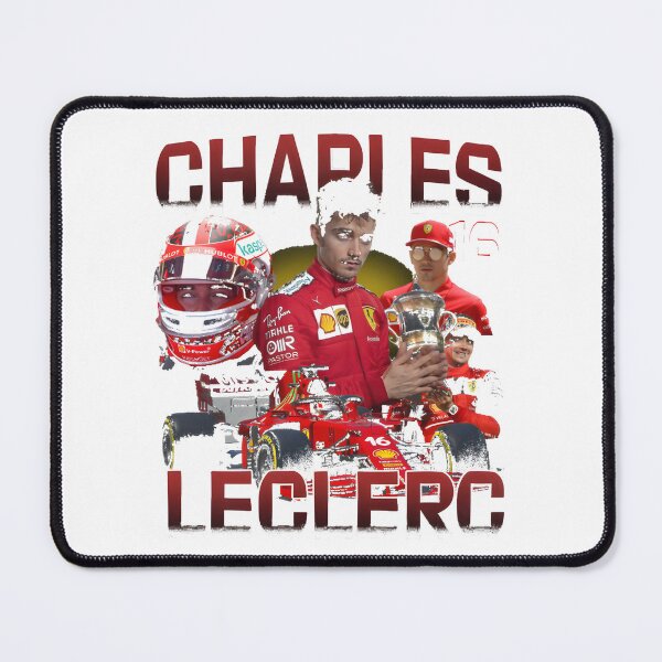 Item preview, Charles Leclerc Retro Collage Artwork Featuring Vintage Racing Elements designed and sold by Matt Parkinson.