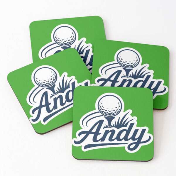 Item preview, Andy golf name Art designed and sold by The Digital Compass.