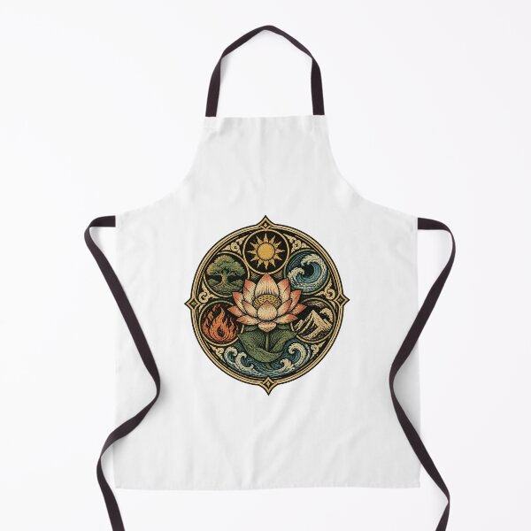 Item preview, Vintage Lotus Flower Design with Retro Style and Classic Appeal designed and sold by jarosa.