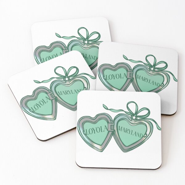 Item preview, Loyola Maryland Heart Locket  designed and sold by gracecmoh.