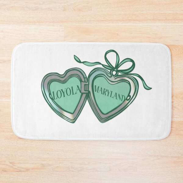 Item preview, Loyola Maryland Heart Locket  designed and sold by gracecmoh.
