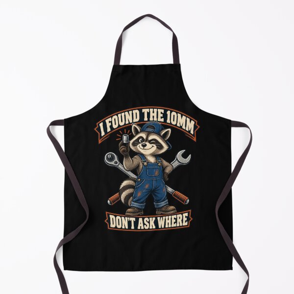 Item preview, I Found the 10MM Funny Raccoon Mechanic designed and sold by Good Mood Foundry.
