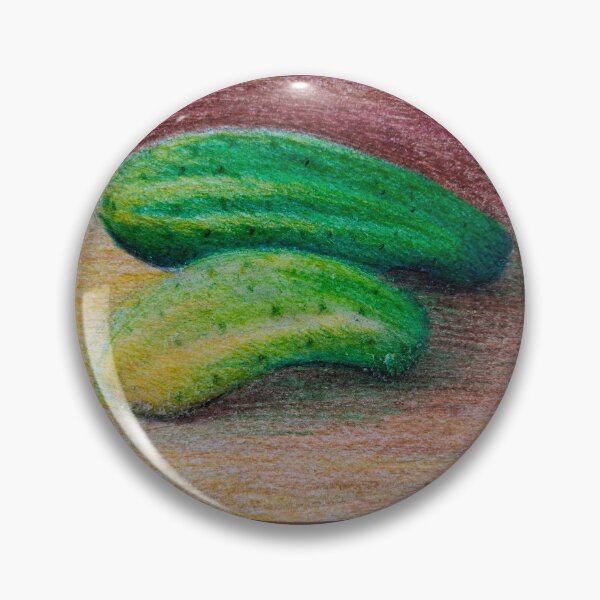 Item preview, Cucumbers - Colored pencils sketch designed and sold by Sky-99.