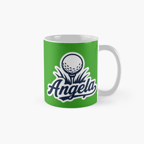 Item preview, Angela golf name Art designed and sold by The Digital Compass.