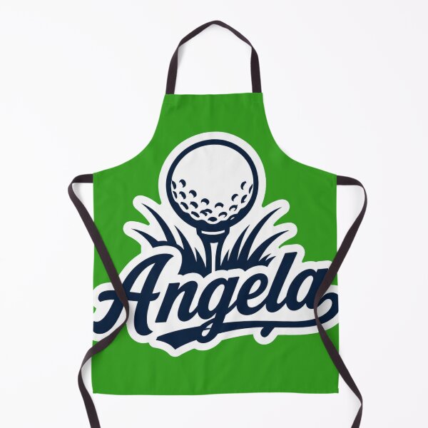Item preview, Angela golf name Art designed and sold by The Digital Compass.