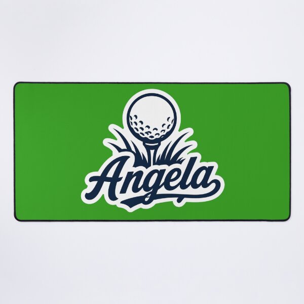 Item preview, Angela golf name Art designed and sold by The Digital Compass.