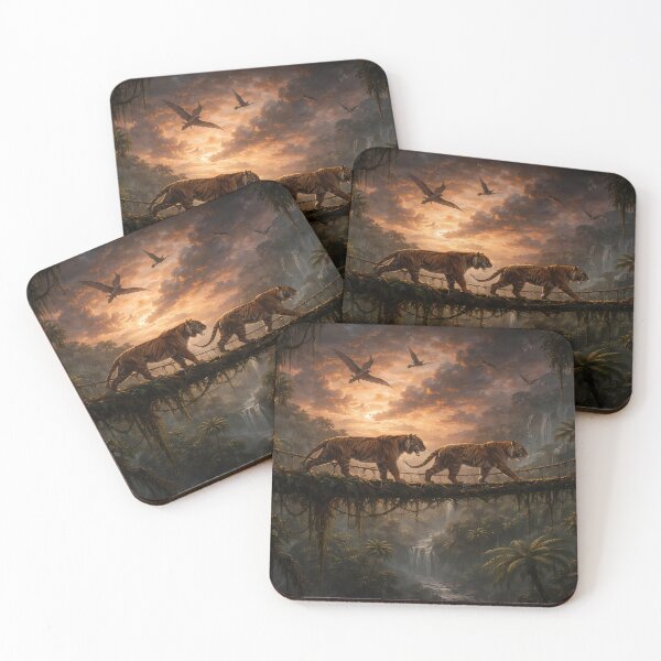 Item preview, Tigers Crossing Jungle Bridge designed and sold by cuprum.