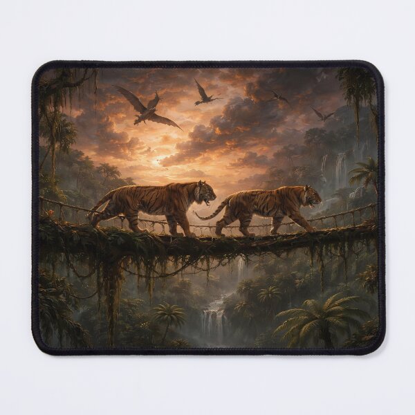 Item preview, Tigers Crossing Jungle Bridge designed and sold by cuprum.
