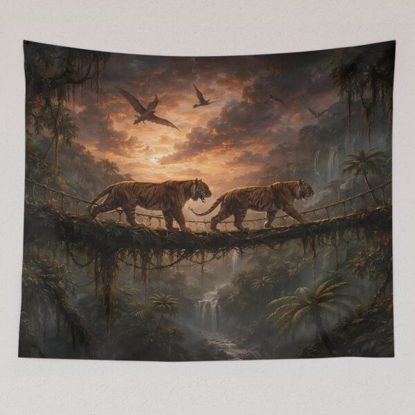 Item preview, Tigers Crossing Jungle Bridge designed and sold by cuprum.