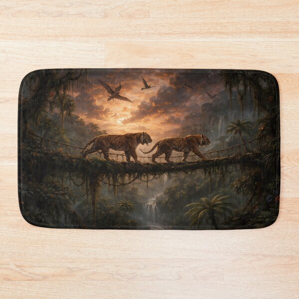 Item preview, Tigers Crossing Jungle Bridge designed and sold by cuprum.