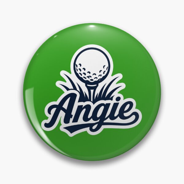 Artikelvorschau, Angie Golfname Art entworfen und verkauft von The Digital Compass.